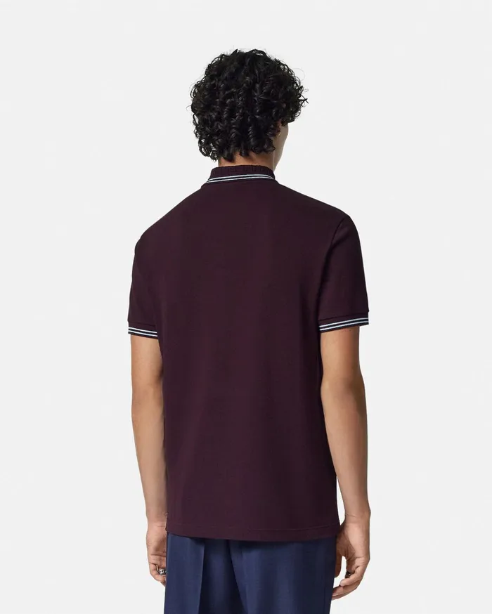 Versace TShirts and Polos Men Medusa Polo Shirt Brown