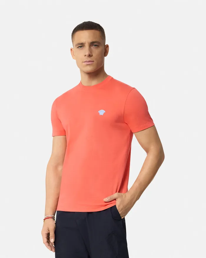 Versace TShirts and Polos Men Medusa TShirt Coral