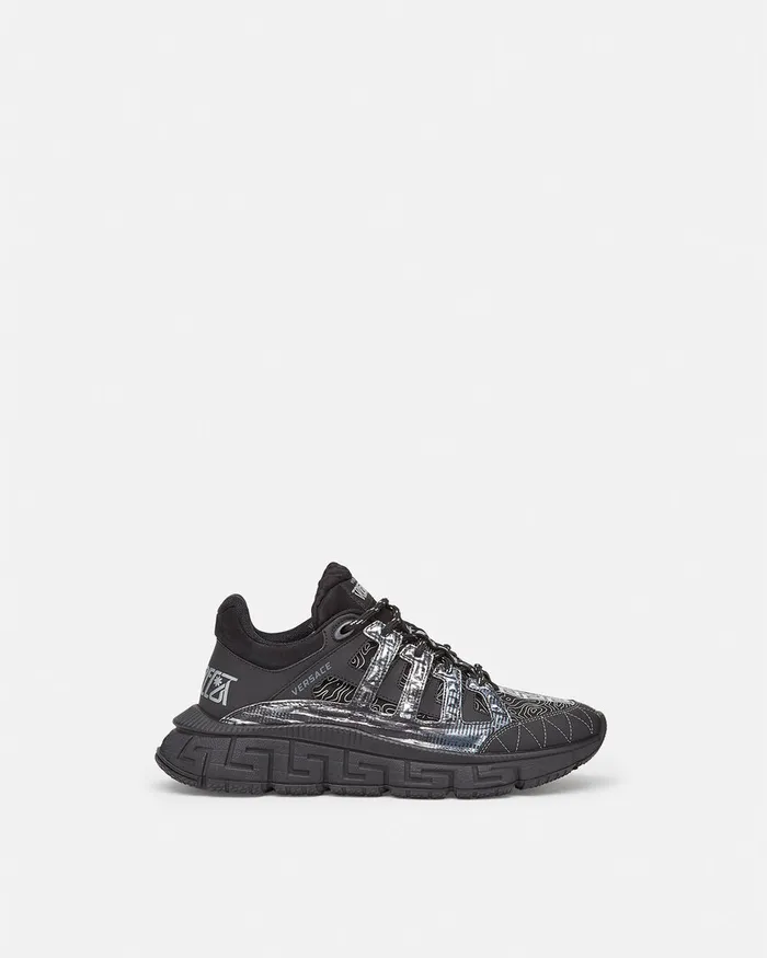 Versace Trigreca Men Trigreca Sneakers Black
