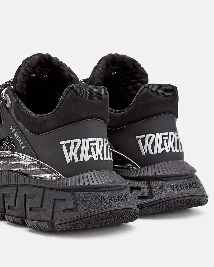 Versace Trigreca Men Trigreca Sneakers Black