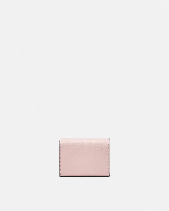 Versace Wallets Women La Medusa Trifold Wallet Light Pink