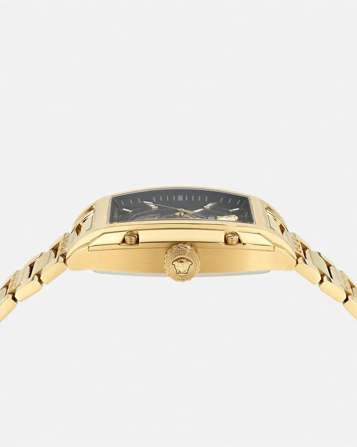 Versace Watches Men Dominus Skeleton Watch Gold