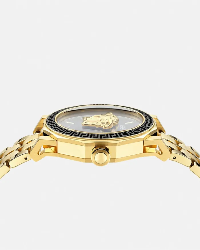 Versace Watches Men Medusa Deco Watch Gold