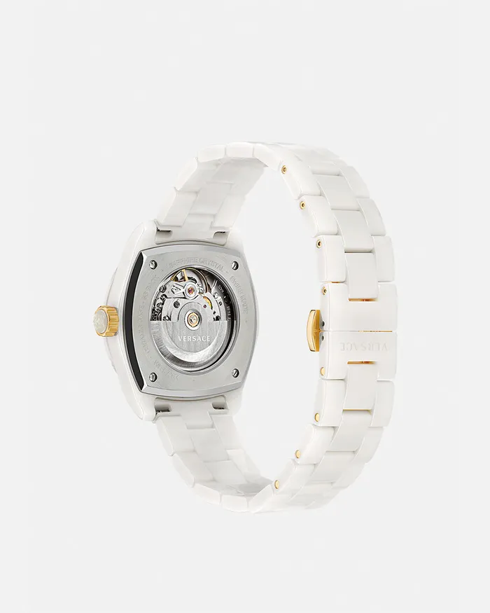 Versace Watches Women Dv One Automatic Watch White