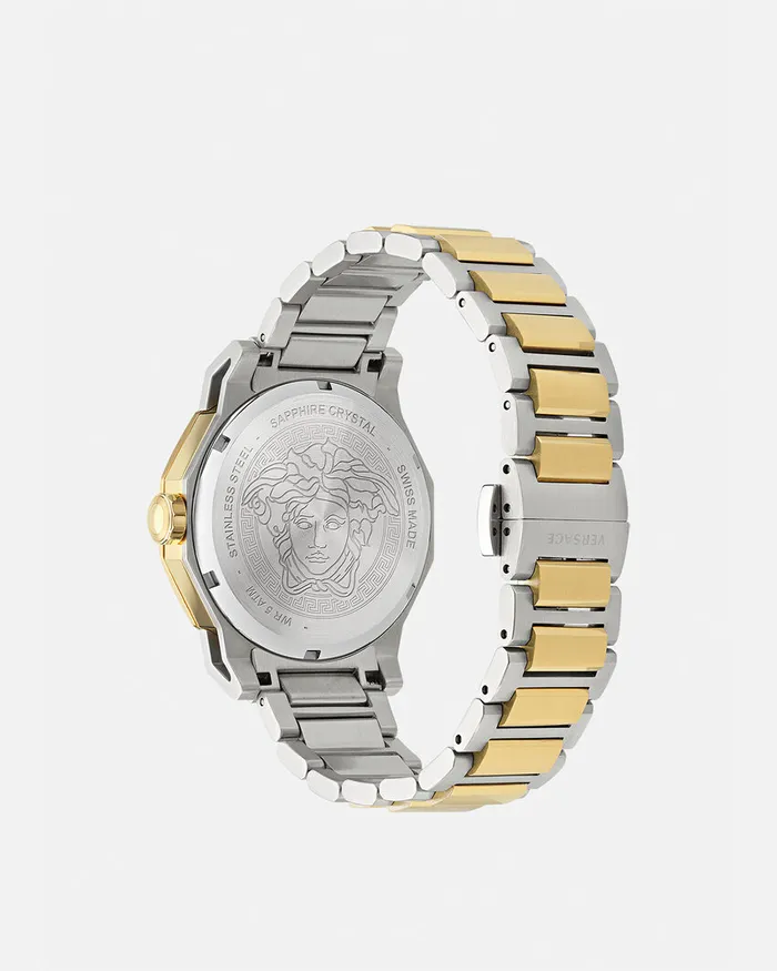 Versace Watches Women Medusa Deco Watch Silvergold