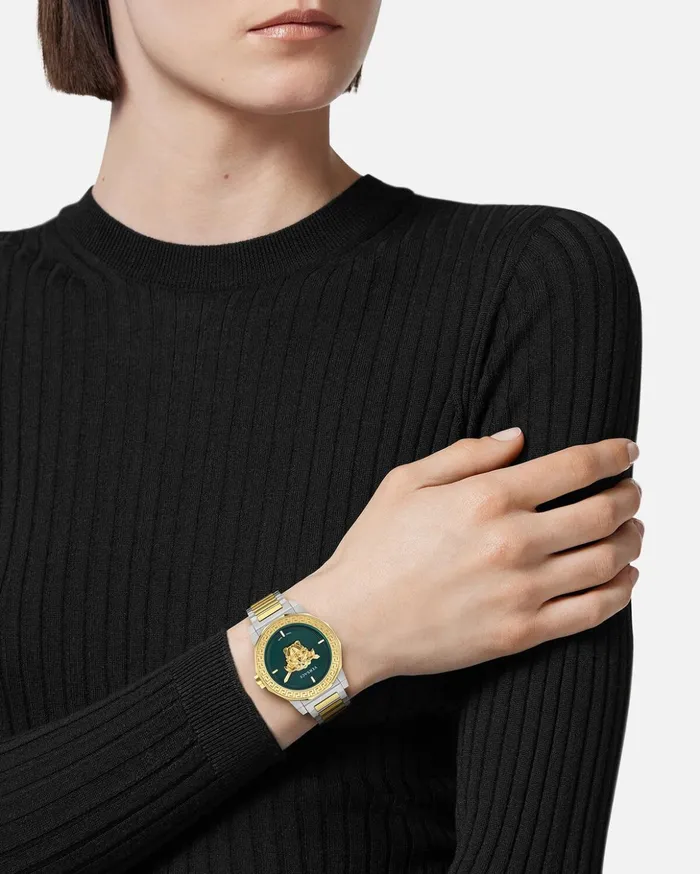 Versace Watches Women Medusa Deco Watch Silvergold