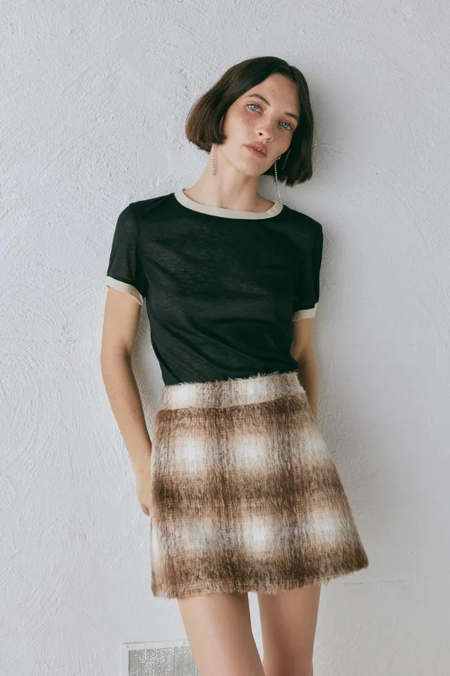 VRG GRL Alexa Mini Skirt Plaid Women Skirts VRG GRL Alexa Mini Skirt Plaid Women Skirts
