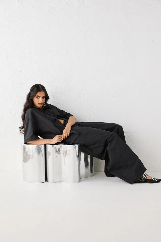 VRG GRL Amaya Pants Black Women Sets VRG GRL Amaya Pants Black Women Sets