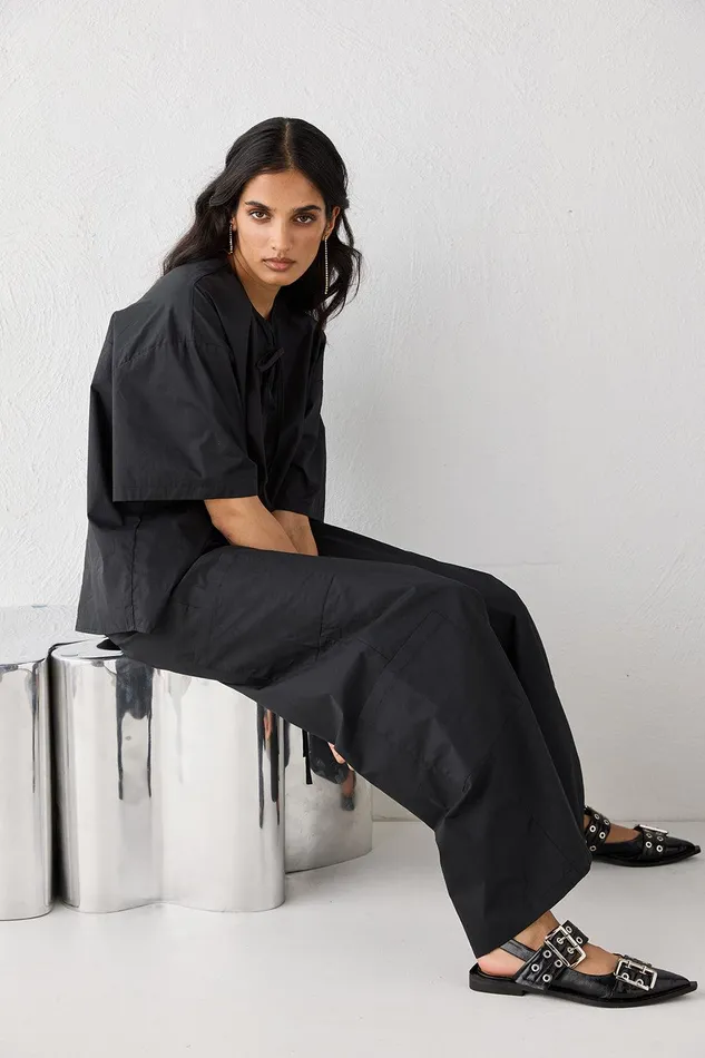 VRG GRL Amaya Pants Black Women Sets VRG GRL Amaya Pants Black Women Sets