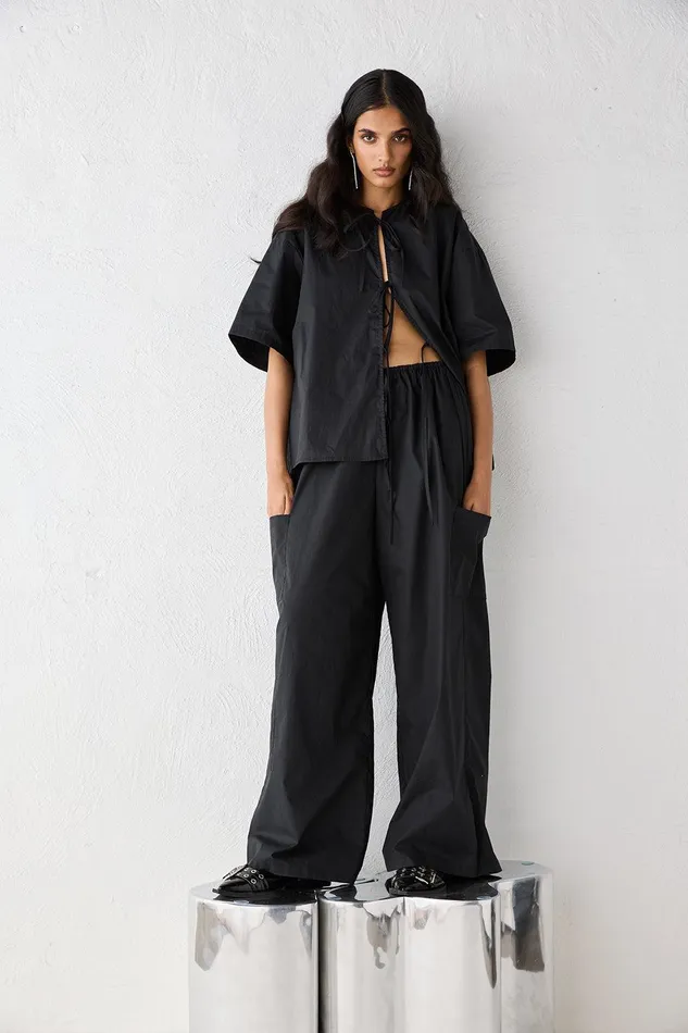 VRG GRL Amaya Pants Black Women Sets VRG GRL Amaya Pants Black Women Sets