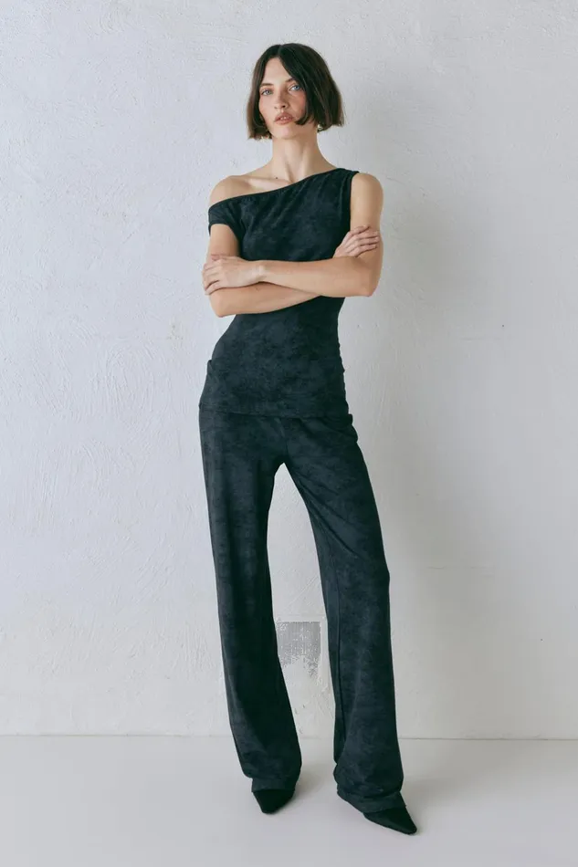 VRG GRL Kemi Pants Black Women Sets VRG GRL Kemi Pants Black Women Sets