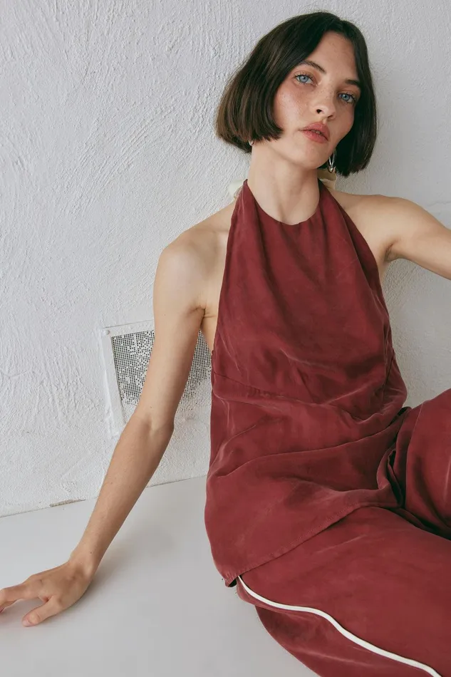 VRG GRL Sierra Top Wine Women Sets