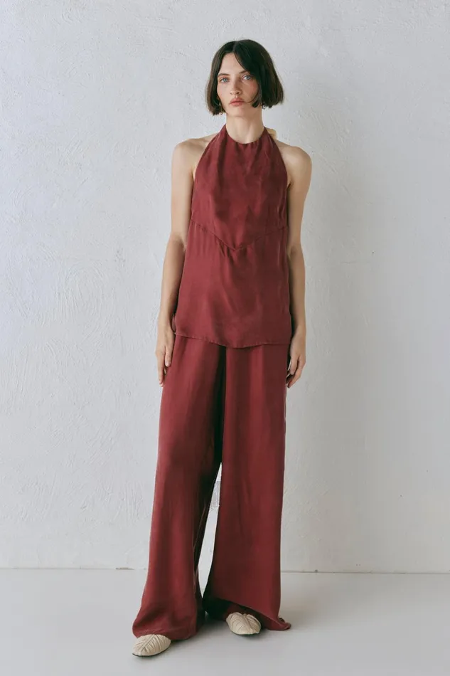 VRG GRL Sierra Top Wine Women Sets VRG GRL Sierra Top Wine Women Sets