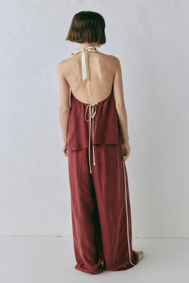 VRG GRL Sierra Top Wine Women Sets VRG GRL Sierra Top Wine Women Sets