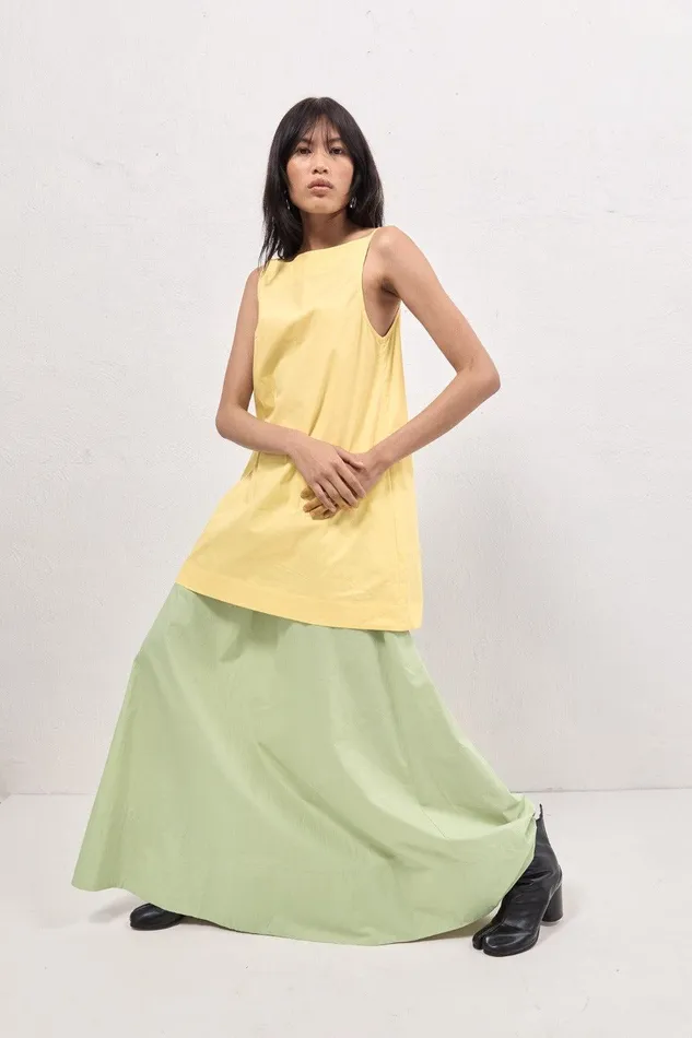 VRG GRL Tulli Mini Dress Lemon Women Mini Dresses VRG GRL Tulli Mini Dress Lemon Women Mini Dresses