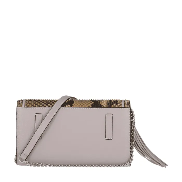 Wallet Chain Multico Grey Mauve Women Lancel Clutch Wallet Chain Multico Grey Mauve Women Lancel Clutch