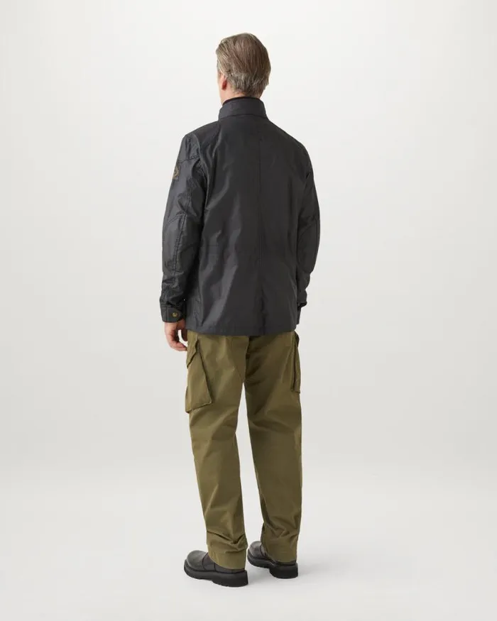 Waxed Jackets Men Belstaff Fieldmaster Jacket Black
