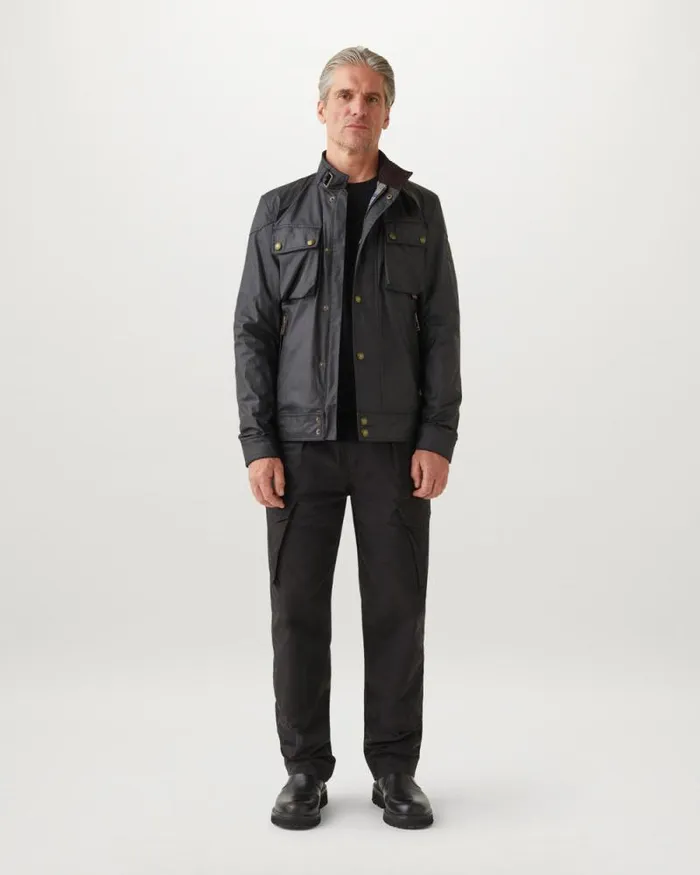 Waxed Jackets Men Belstaff Racemaster Jacket Black Waxed Jackets Men Belstaff Racemaster Jacket Black