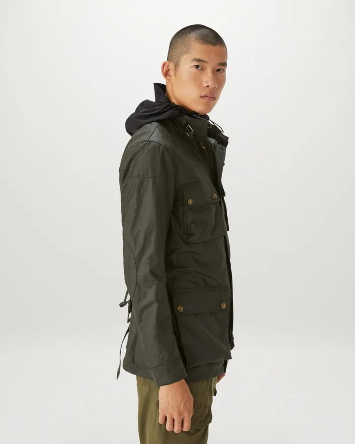 Waxed Jackets Men Belstaff Trialmaster Jacket Faded Olive Waxed Jackets Men Belstaff Trialmaster Jacket Faded Olive