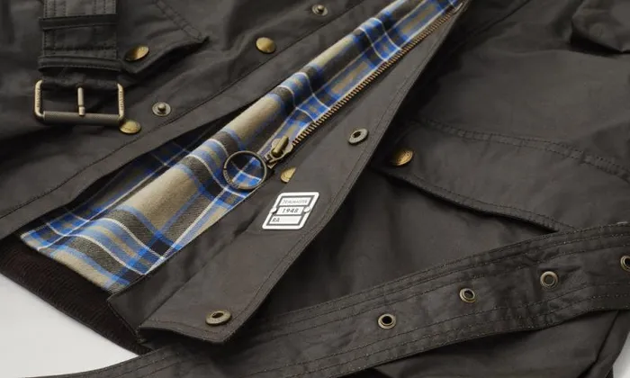 Waxed Jackets Men Belstaff Trialmaster Jacket Faded Olive Waxed Jackets Men Belstaff Trialmaster Jacket Faded Olive