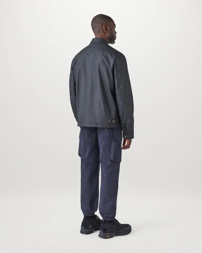 Waxed Jackets Men Belstaff Walkham Jacket Dark Navy