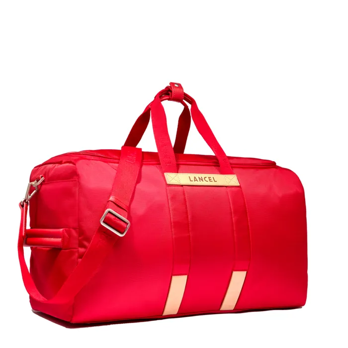 Weekender Kiss Red Travel Lancel Travel Bags Weekender Kiss Red Travel Lancel Travel Bags
