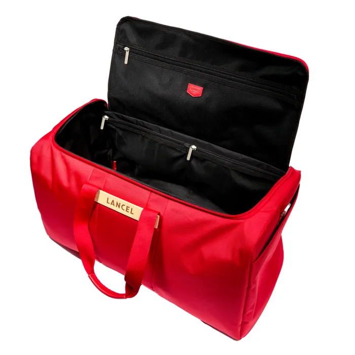Weekender Kiss Red Travel Lancel Travel Bags Weekender Kiss Red Travel Lancel Travel Bags