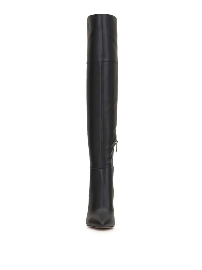 Wide Width Shoes Jessica Simpson Adysen Boot In Black Leather