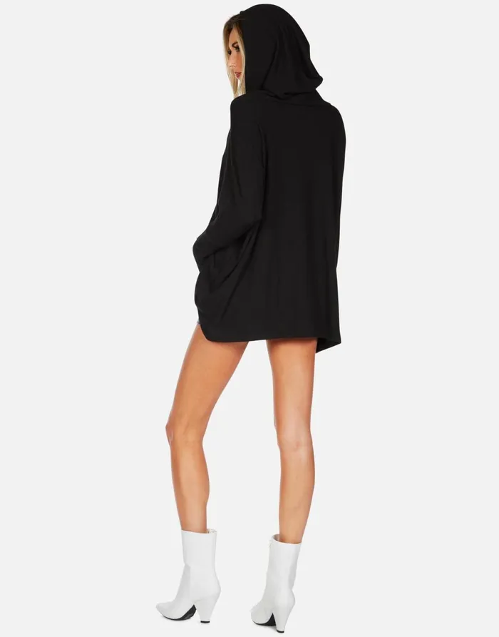 Wilma X Stitched Heart Elements Black Women039s Lauren Moshi Hoodies