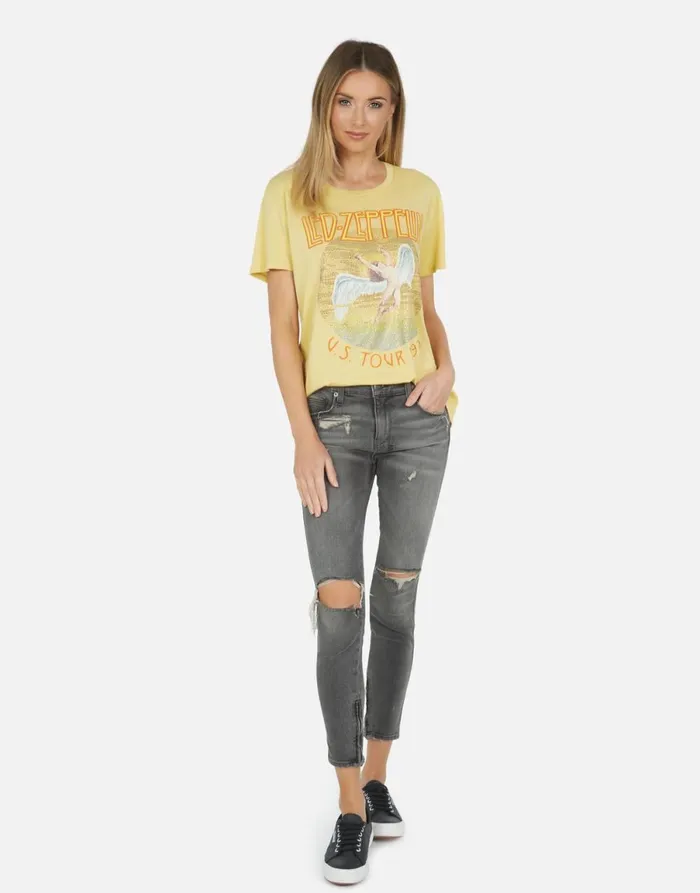 Wolf Led Zeppelin Pollen Women039s Lauren Moshi Short Sleeve