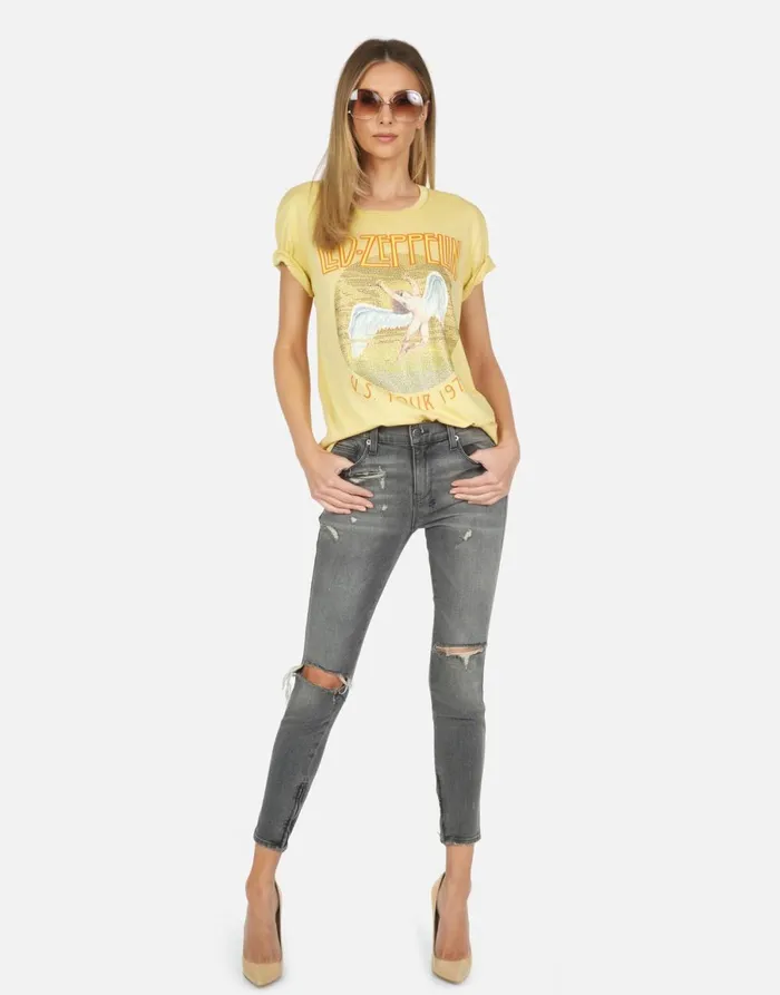 Wolf Led Zeppelin Pollen Women039s Lauren Moshi Short Sleeve