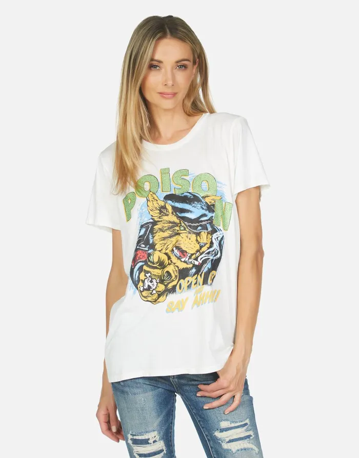 Wolf Poison Cat Milk Women039s Lauren Moshi Short Sleeve