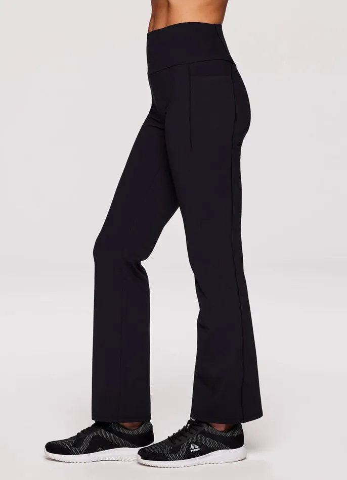 Women Alexa Ultra Hold Bootcut Pant Black RBX Active Pants