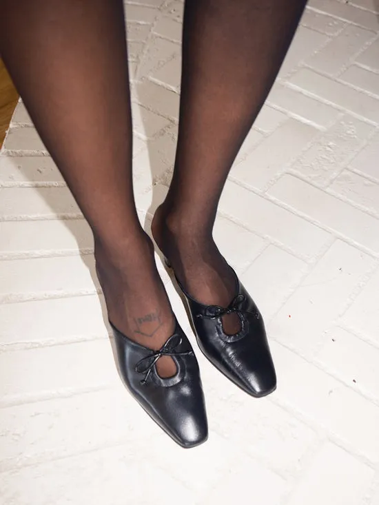Women Amar Mules Black Shoes Lisa Says Gah