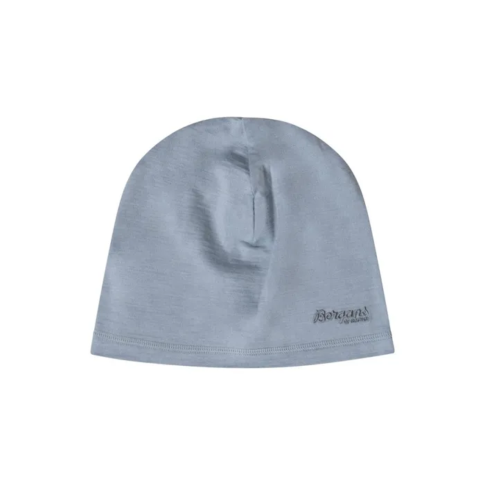 Women Bergans Of Norway Beanies And Caps Bergans Wool Beanie Husky Blue