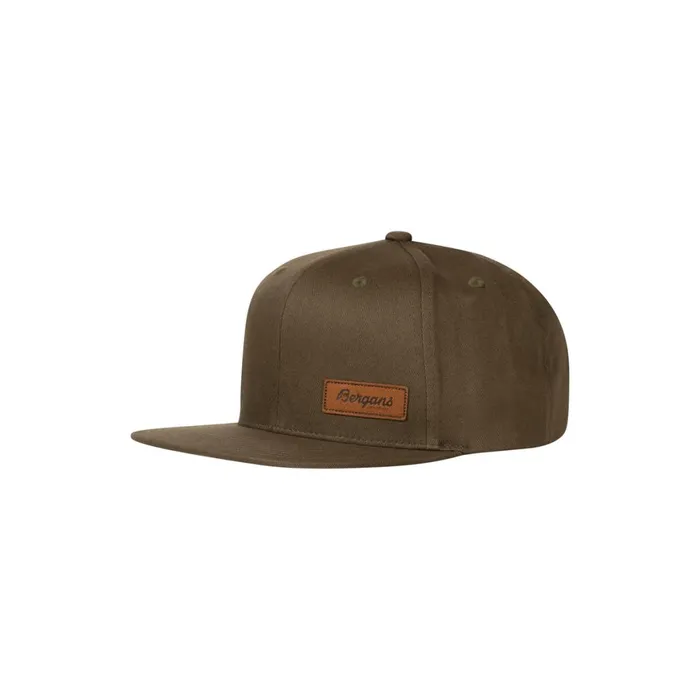 Women Bergans Of Norway Beanies And Caps Nordmarka Snapback Cap Green Mud