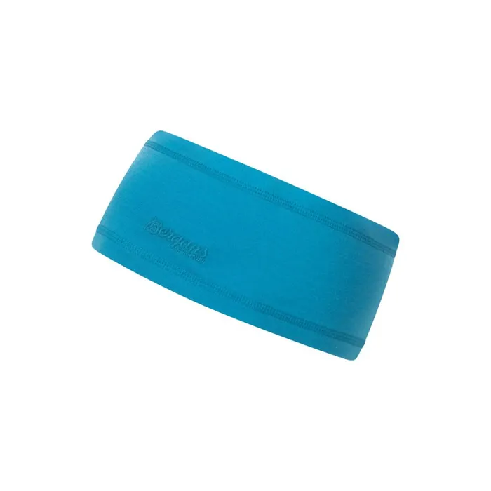 Women Bergans Of Norway Headband Bergans Wool Headband Aqua Lagoon
