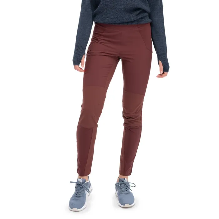 Women Bergans Of Norway Hiking Pants Flyen Original Tight Pants Amarone Red