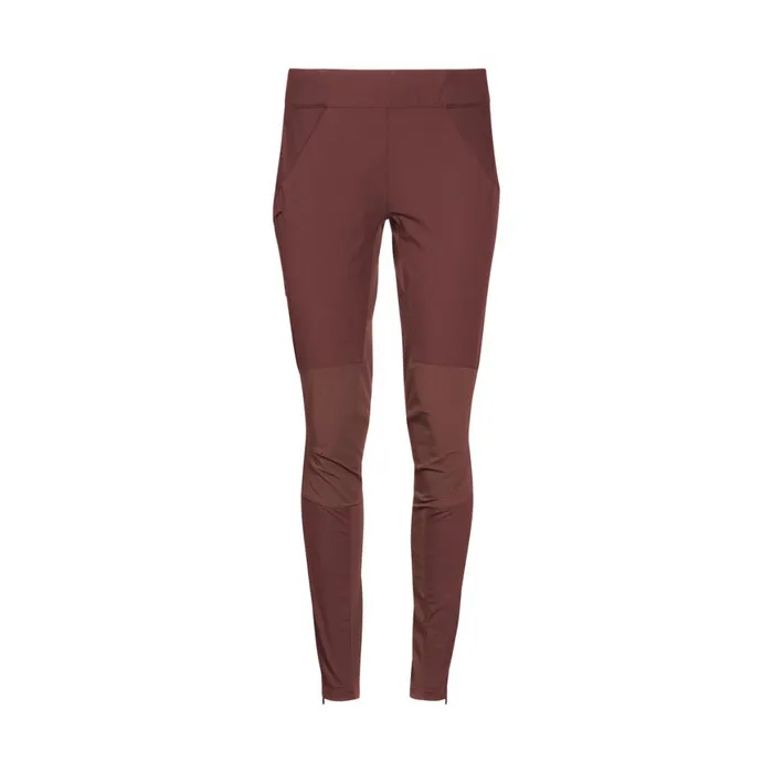 Women Bergans Of Norway Hiking Pants Flyen Original Tight Pants Amarone Red