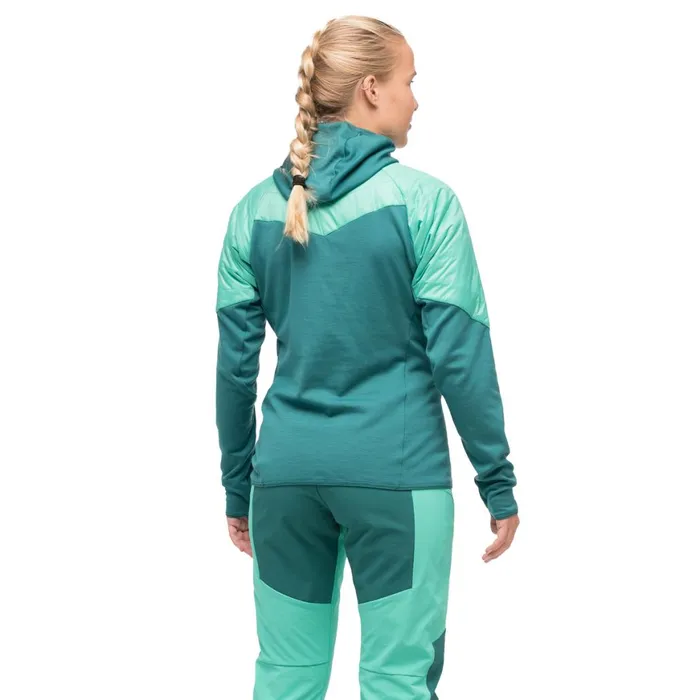 Women Bergans Of Norway Insulated Jackets Tind Light Insulated Jacket Light Malachite Green Malachite Green