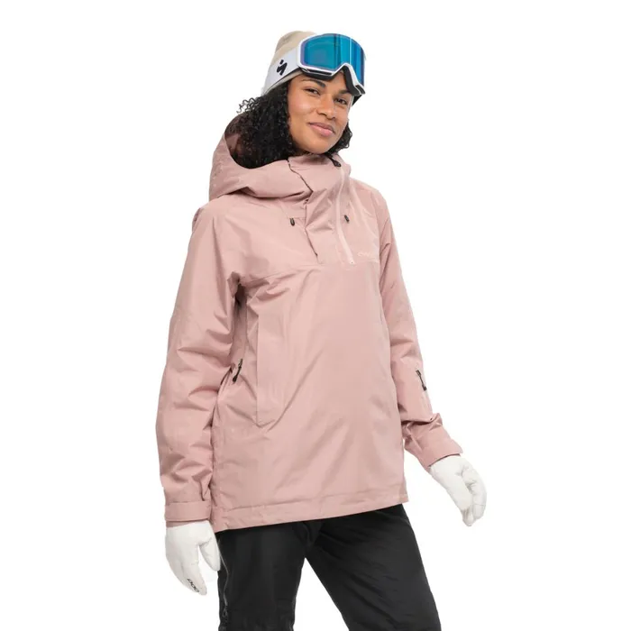Women Bergans Of Norway Ski Jackets Stranda V2 Insulated Anorak Powder Pink