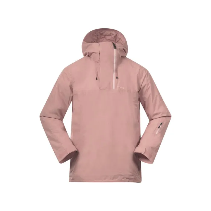 Women Bergans Of Norway Ski Jackets Stranda V2 Insulated Anorak Powder Pink