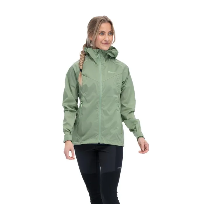 Women Bergans Of Norway Softshell Jackets Microlight W Jacket Jade Green