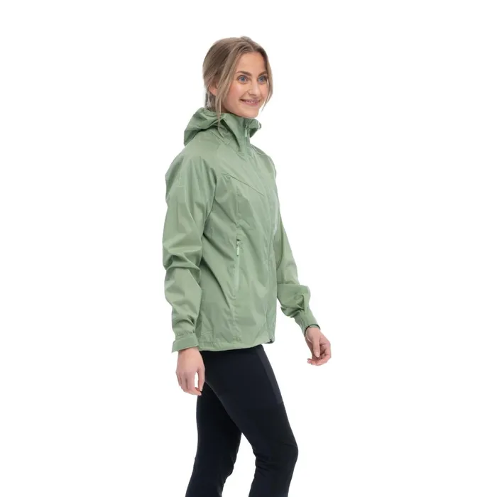 Women Bergans Of Norway Softshell Jackets Microlight W Jacket Jade Green