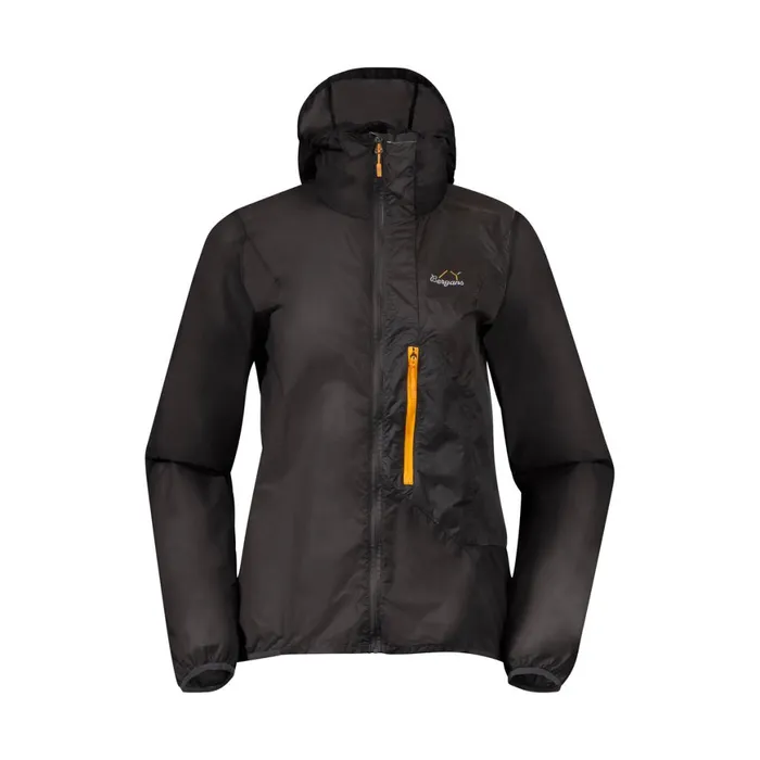 Women Bergans Of Norway Softshell Jackets Y Lightline Pure Windbreaker Jacket Dark Shadow Grey