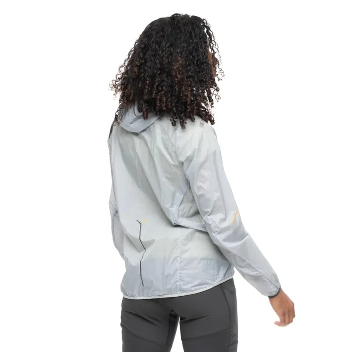 Women Bergans Of Norway Softshell Jackets Y Lightline Pure Windbreaker Jacket Pearl Grey Dark Shadow Grey