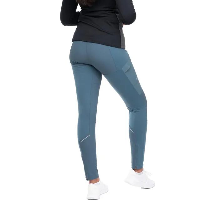 Women Bergans Of Norway Softshell Pants Flyen Original Tight Pants Orion Blue