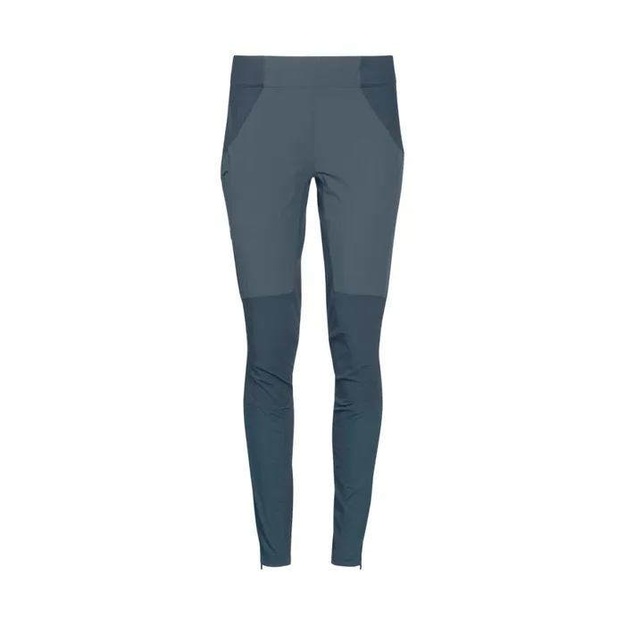 Women Bergans Of Norway Softshell Pants Flyen Original Tight Pants Orion Blue