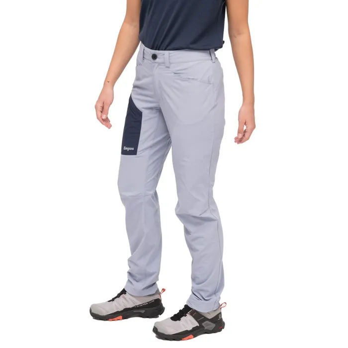 Women Bergans Of Norway Softshell Pants Vaagaa Light Softshell Pants Husky Blue Navy Blue