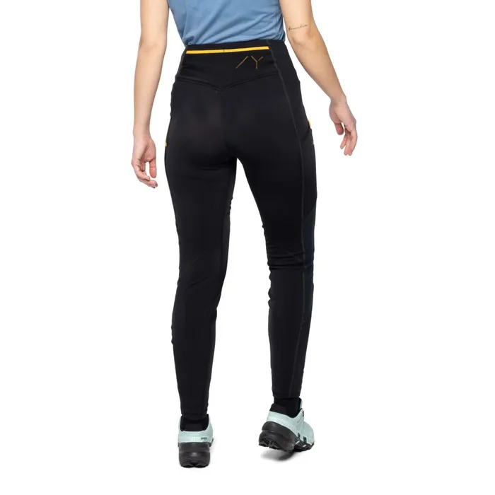 Women Bergans Of Norway Softshell Pants Y Lightline Fast Winter Tights Black